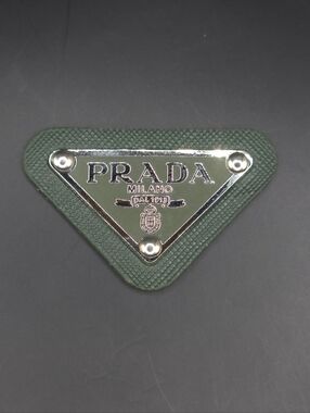 Olive Green Prada Croc Charm